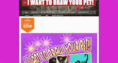 Desktop Screenshot of iwanttodrawyourpet.com